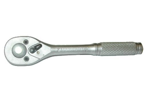 Ключ трещотка 1/2& 24 зубца с металл ручкой