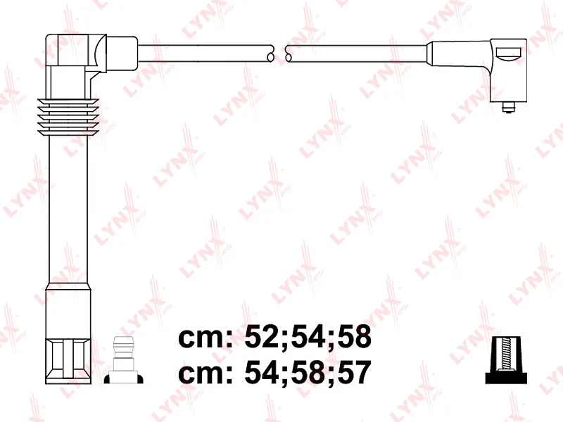 Провода высоковольтные AUDI A4/A6/A8, VW Passat