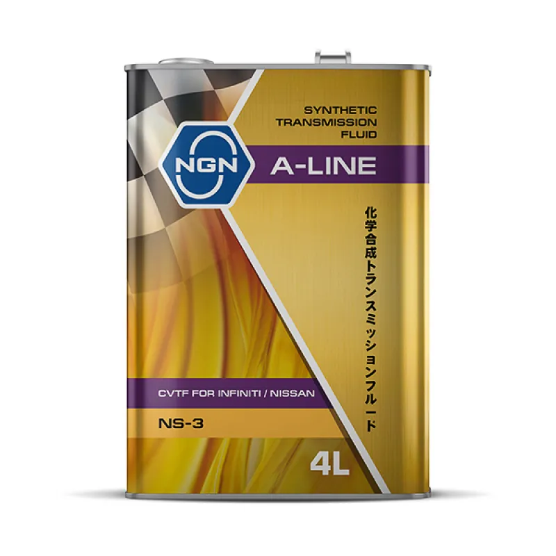 ЧЗ Масло трансмиссионное NGN A-Line CVTF NS-3 4л.