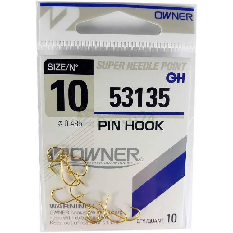 Крючок OWNER AMANO TENKARA w/eye brown №10 13шт
