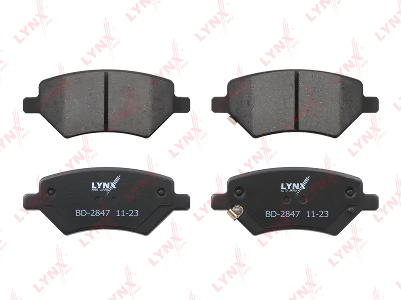 BD2847 Колодки тормозные дисковые LYNXauto