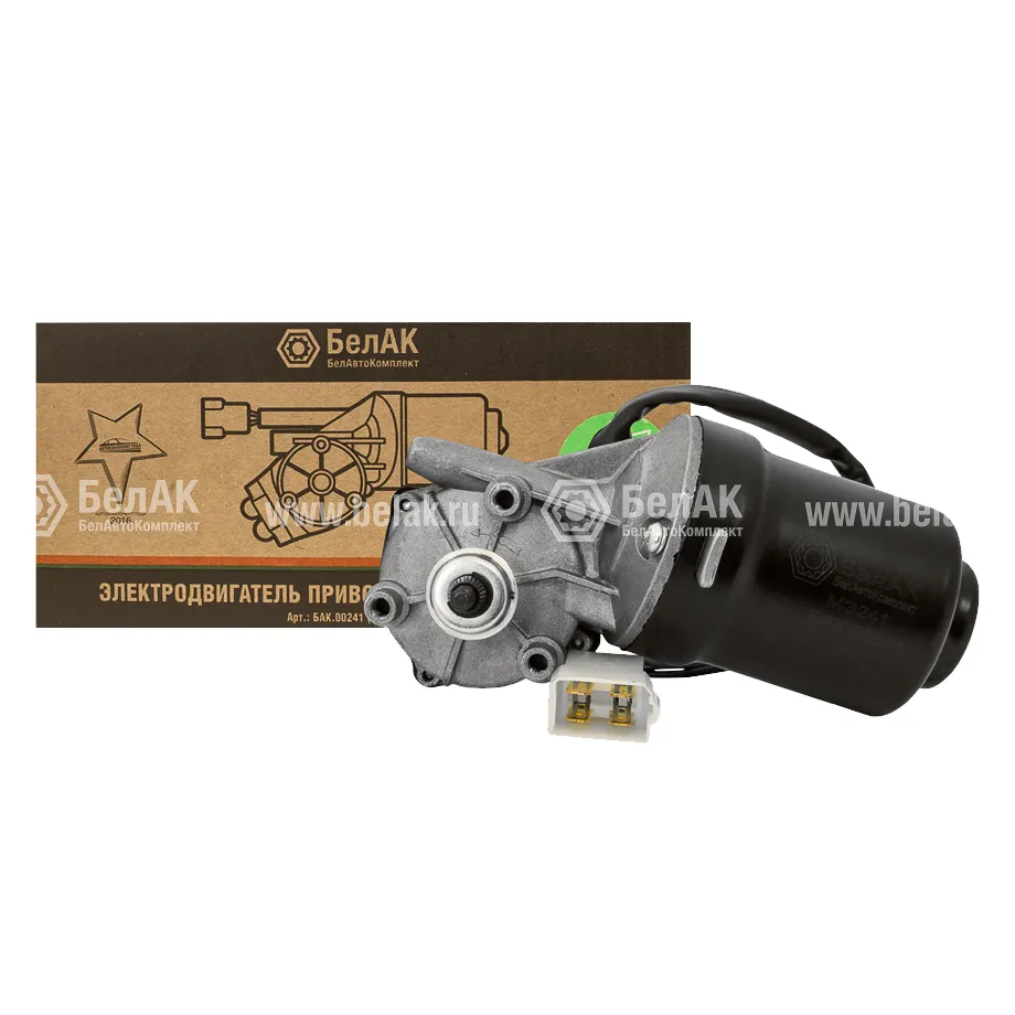 Электродвигатель стеклоочистителя (ан.МЭ 241) 12V 6Вт