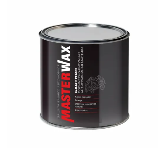 Мастика полимерно-битумная MasterWax БАСТИОН ж/б 1,0 кг