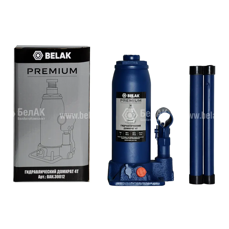 Домкрат гидравлический PREMIUM 4 т. BELAK