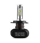 Светодиодная лампа головного света Н4 9-32V 25W 6500k 4000lm S1-1 LED TM Nord YADA