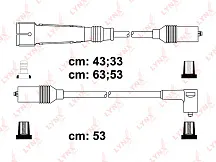 к-кт проводов!\ VW Golf II/Passat 1.6/1.8 84-97
