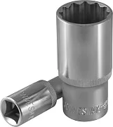 Головка торцевая глубокая 12-гранная 1/2"DR, 25 мм