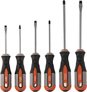 975006 Набор отверток стержневых ROUND GRIP, 6 предметов