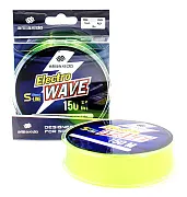 Леска "Shii Saido" Electro wave, L-100 м, d-0,181 мм, test-2,59 кг, желтая/100/