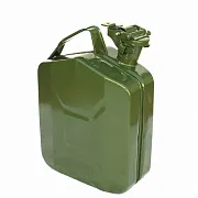 Канистра  5 л. металлическая вертикальная для бензина МАЯКАВТО (5лк)