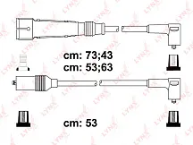 Провода высоковольтные VW Golf II 1,8/Golf III 1,4-2,0/Passat 1,3-2,0 84-99/Polo 1,0-1,6 87-01/Vento