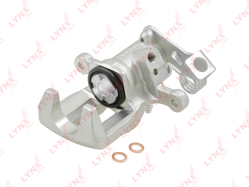 суппорт тормозной задний левый! Mando, d=34mm\ Hyundai Accent 10-17, Kia Rio 11>