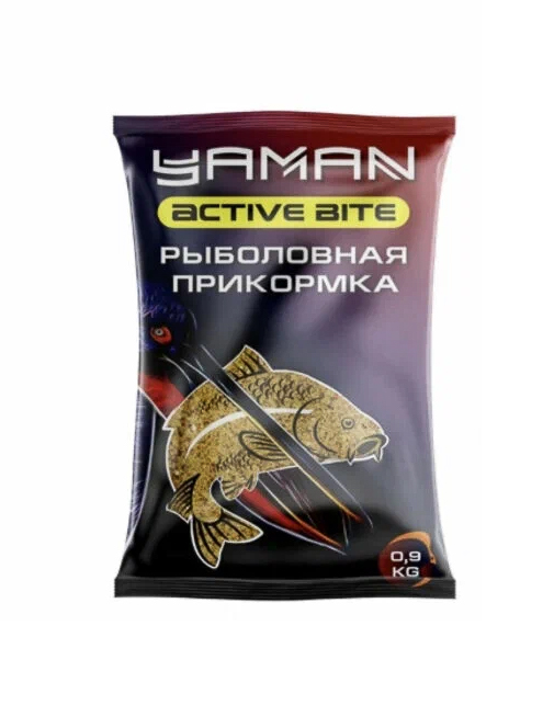 Прикормка Yaman Active Bite Лещ (шоколад), цв. коричневый, 900 г/15/
