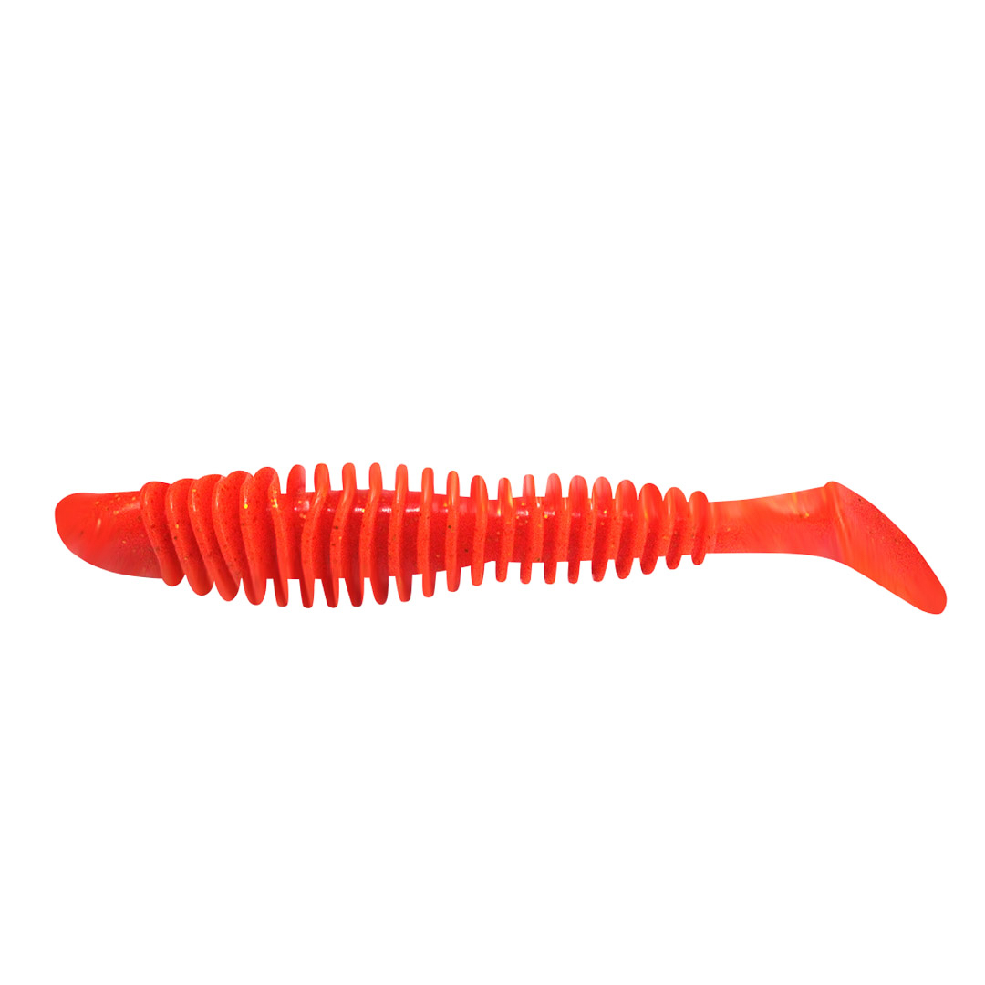 Виброхвост YAMAN PRO Arris Shad, р.4 inch, цвет #03 - Carrot gold flake (уп. 4 шт.)/50/