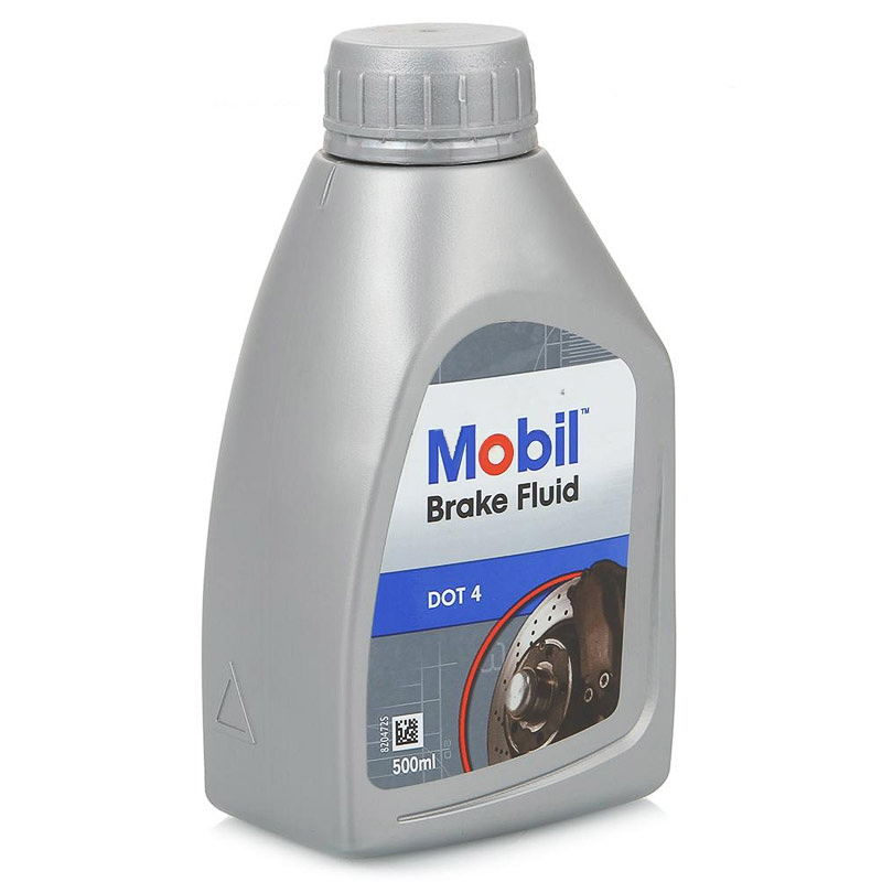 Жидкость тормозная "Mobil" Brake Fluid DOT-4 (0,5л)
