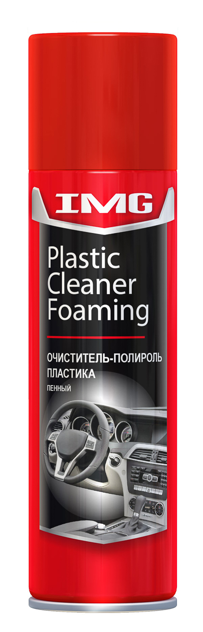 Очиститель-полироль пластика пенный (аэрозоль) 300 мл