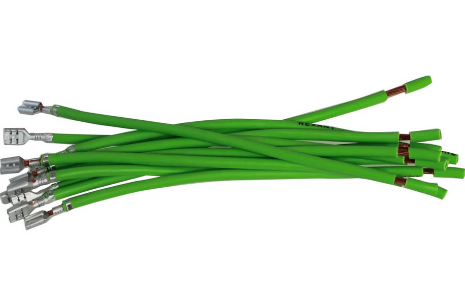 Клемма электропроводки мама 4,8мм наружная луженая с проводом 2,5 мм (уп.10 шт.) TM Nord YADA