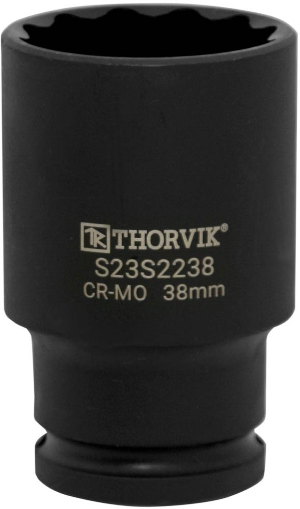 Головка торцевая ударная глубокая 12-гранная 1/2"DR, 24 мм