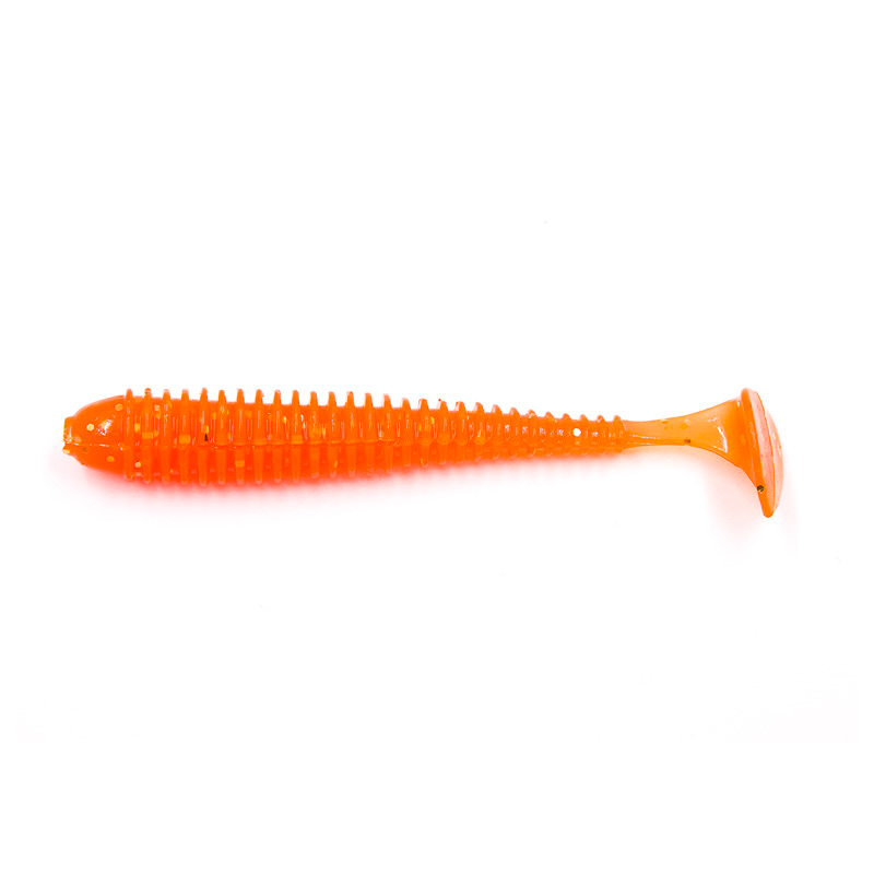 Виброхвост YAMAN PRO Betta, р.2,5 inch, цвет #03 - Carrot gold flake (уп. 8 шт.)