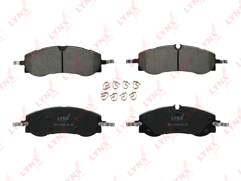 BD2298 Колодки тормозные дисковые LYNXauto