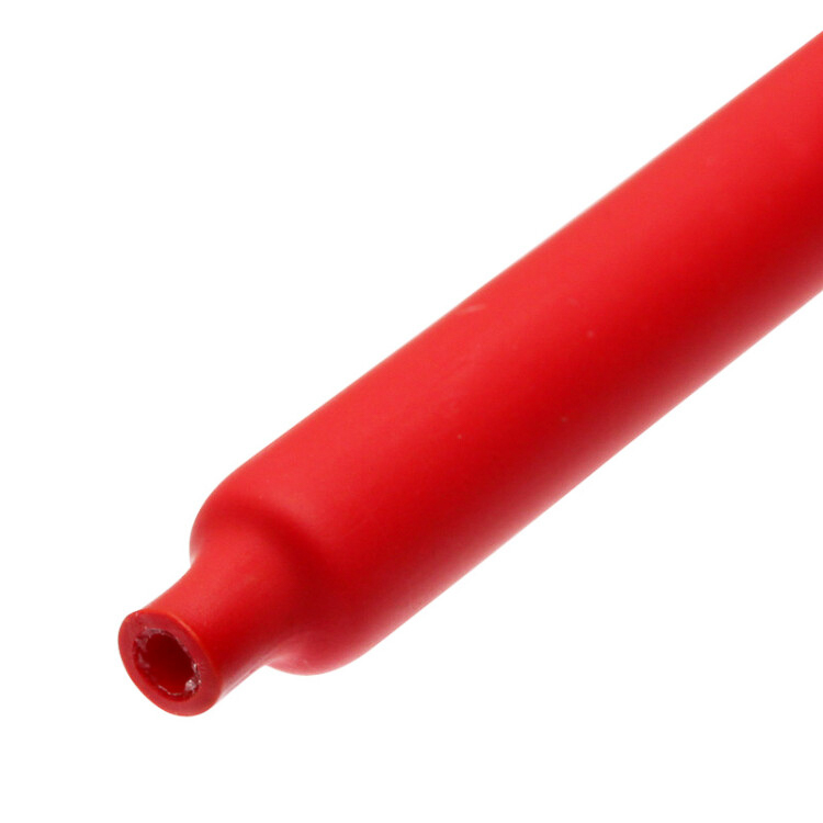 Трубка термоусадочная двустенная 3:1 с клеем  6,4/2,13 длина 1м красная