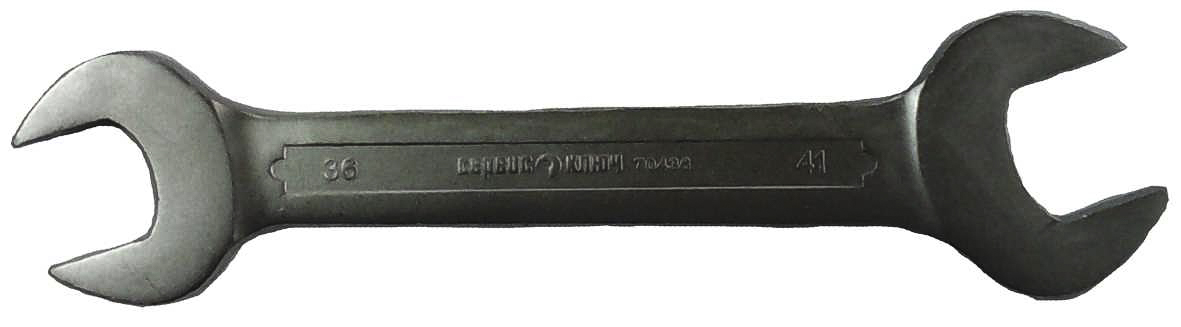 Ключ рожковый 13х17мм (холодный штамп) CR-V в упаковке: 20/200