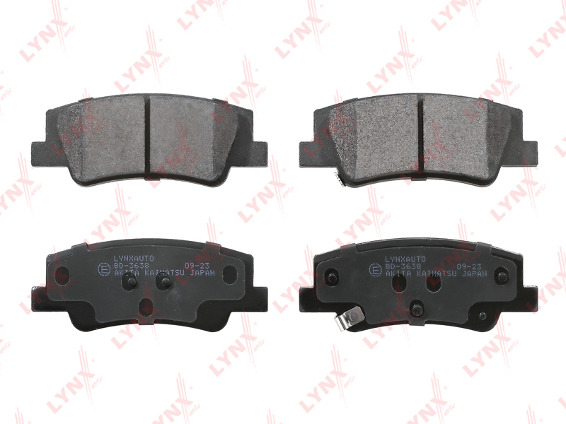 BD-3638 Колодки тормозные LYNXauto