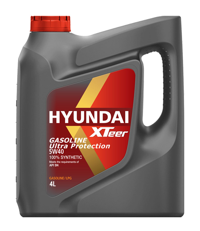 Масло Hyundai XTeer Gasoline Ultra Protection SN/SP 5W40 4л синт.