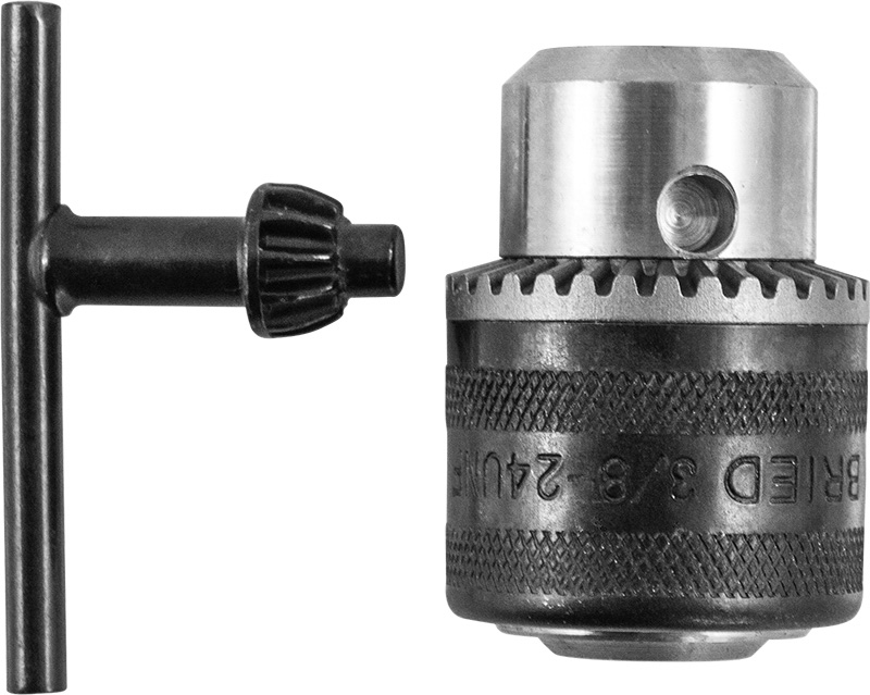 Патрон трехкулачковый с ключом в сборе для дрели пневматической RAD1018