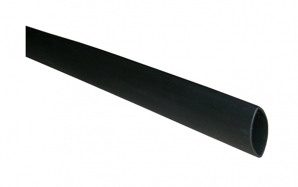 Трубка термоусадочная двустенная 3:1 с клеем  9,5/3,16 длина 1м черная