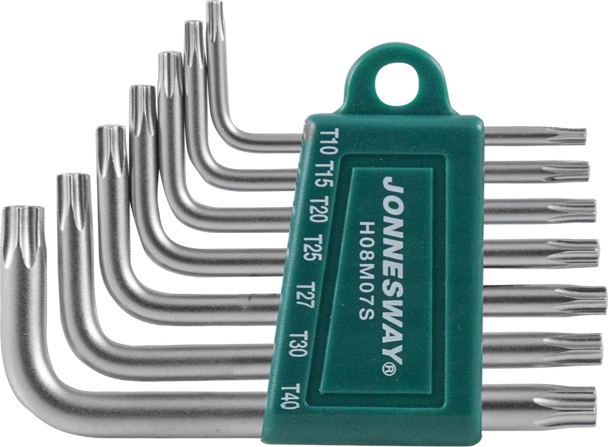 Комплект угловых ключей "TORX" Т10-Т40, 7 предметов S2 материал  47099