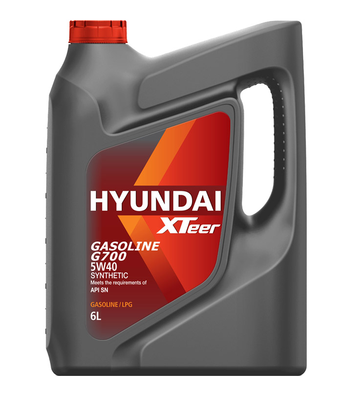 Масло моторное HYUNDAI    XTeer Gasoline G700 SN 5W40 6л