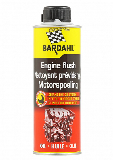 Промывка двигателя 5 мин 0,3л BARDAHL ENGINE FLUSH