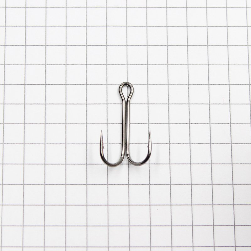Крючок Namazu «Double Hook Long», размер 6 (INT), цвет BN, двойник (50 шт.)/300/