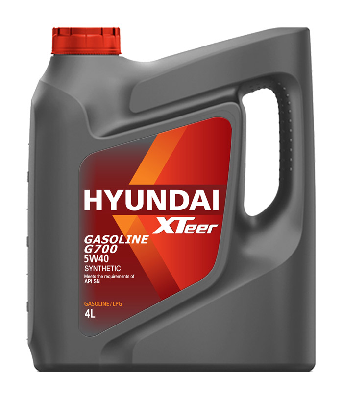 Масло Hyundai XTeer Gasoline G700 SN 5W40 4л синт.