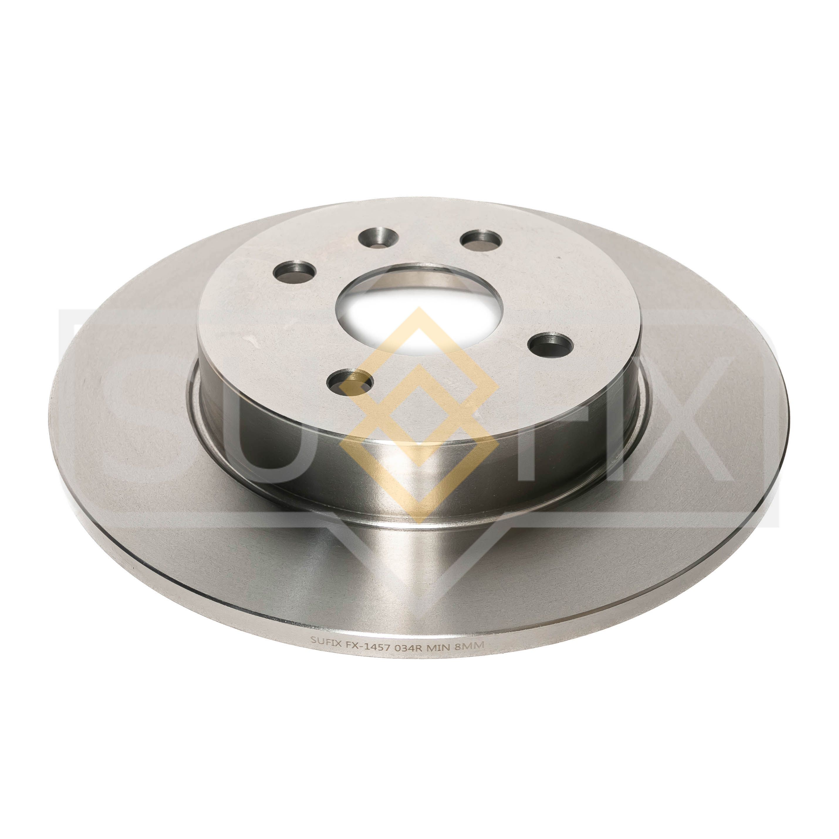 FX-1457 Диск тормозной невентилируемый (264x10) SUFIX