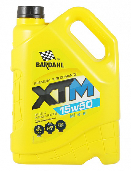 36353 15W50 XTM SJ/CF 5L (минер. моторное масло) BARDAHL