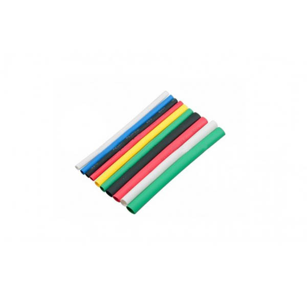 Трубка  термоусадочная набор №1 L=10см (10шт 3-6мм) цветные TM Nord YADA