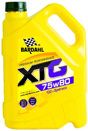 36373 75w80 XTG GL4/GL5/MT-1 5L (синт. трансмисионное масло) BARDAHL