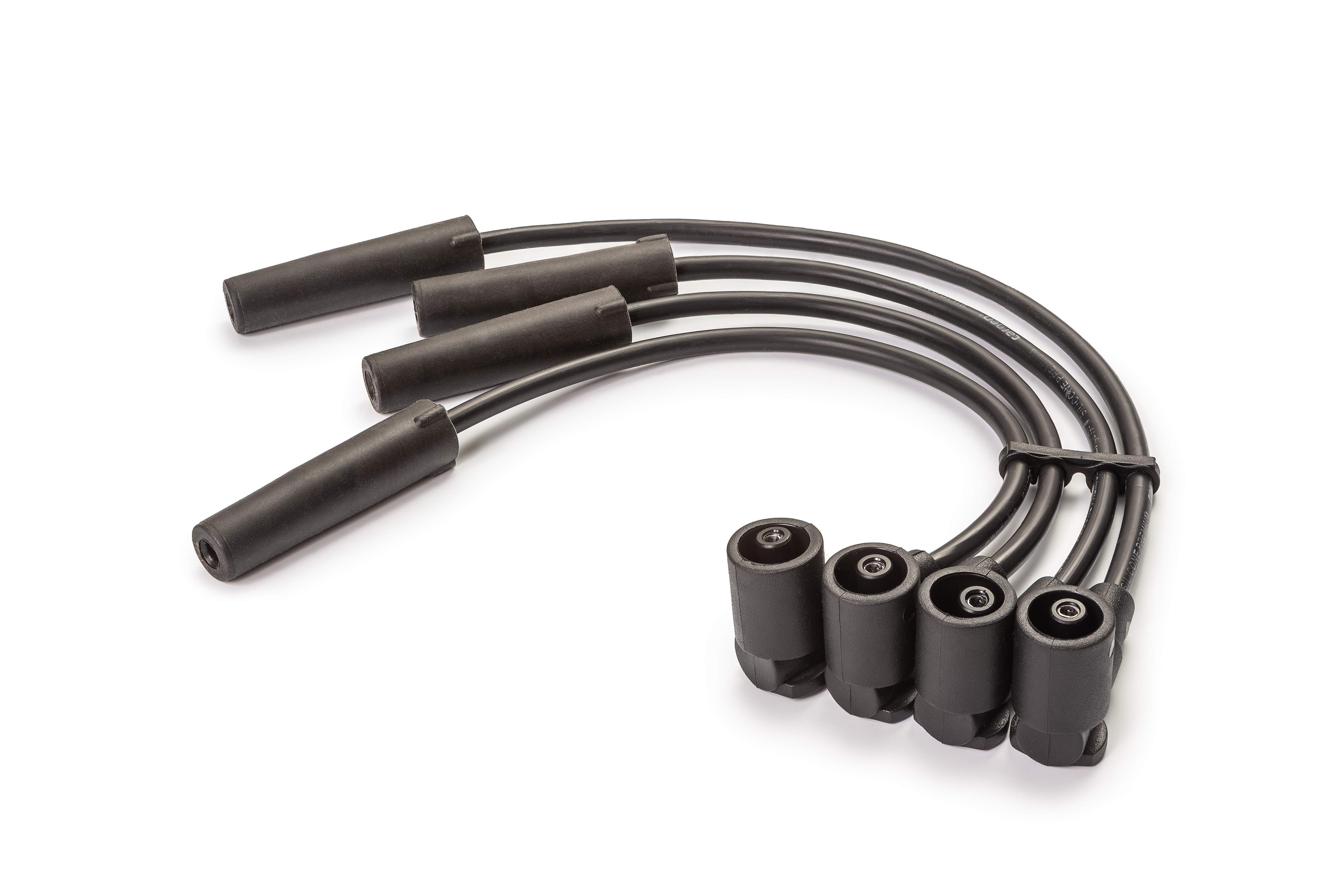 Провода в/н 2190 "Granta FL", Largus (8-кл) двиг.11182 (90 л.с), тонкий наконечник (свеча М12) "Cargen" инж.сил. (к-т)