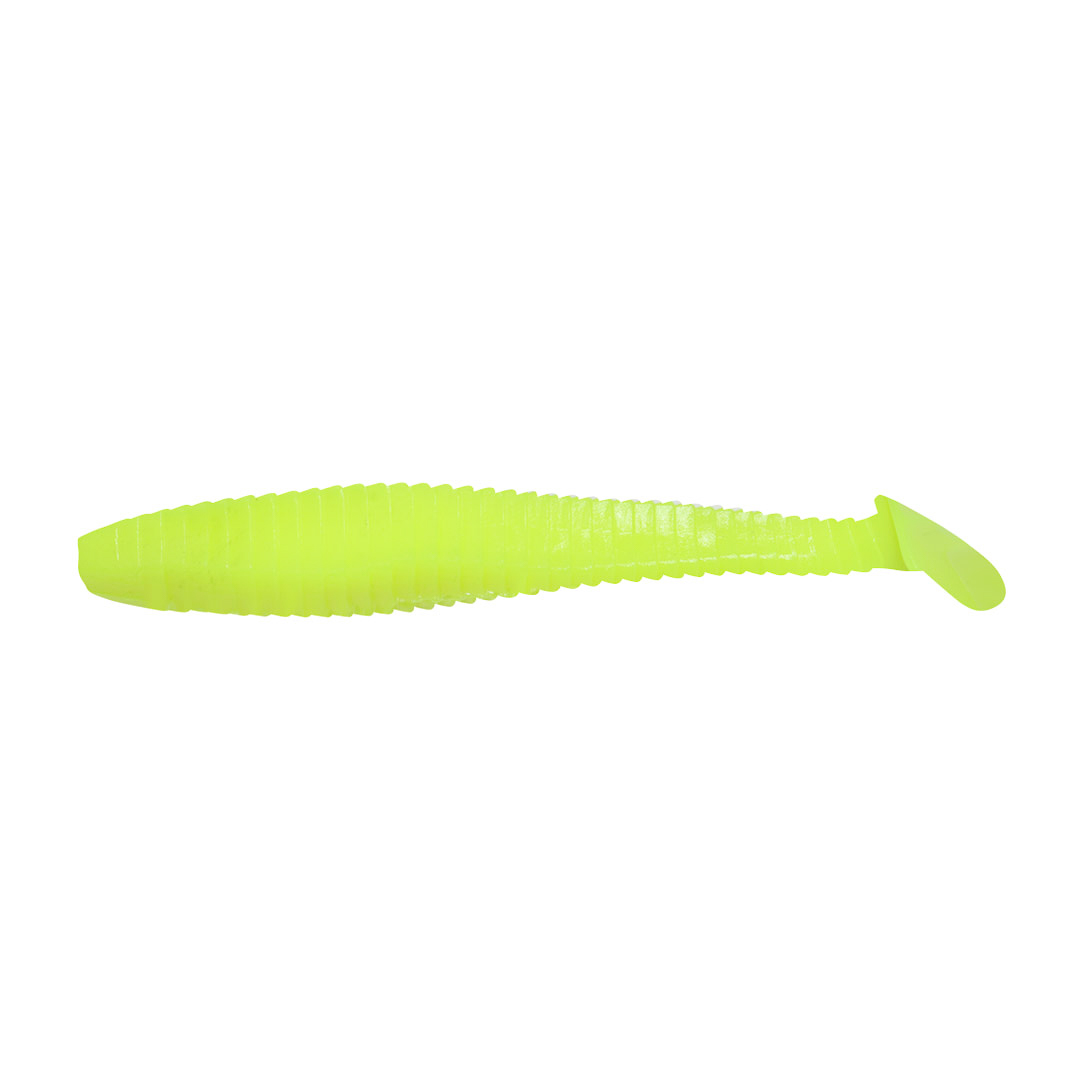Виброхвост YAMAN PRO Boost Up, р.2,5 inch, цвет #02 - Chartreuse (уп. 6 шт.)