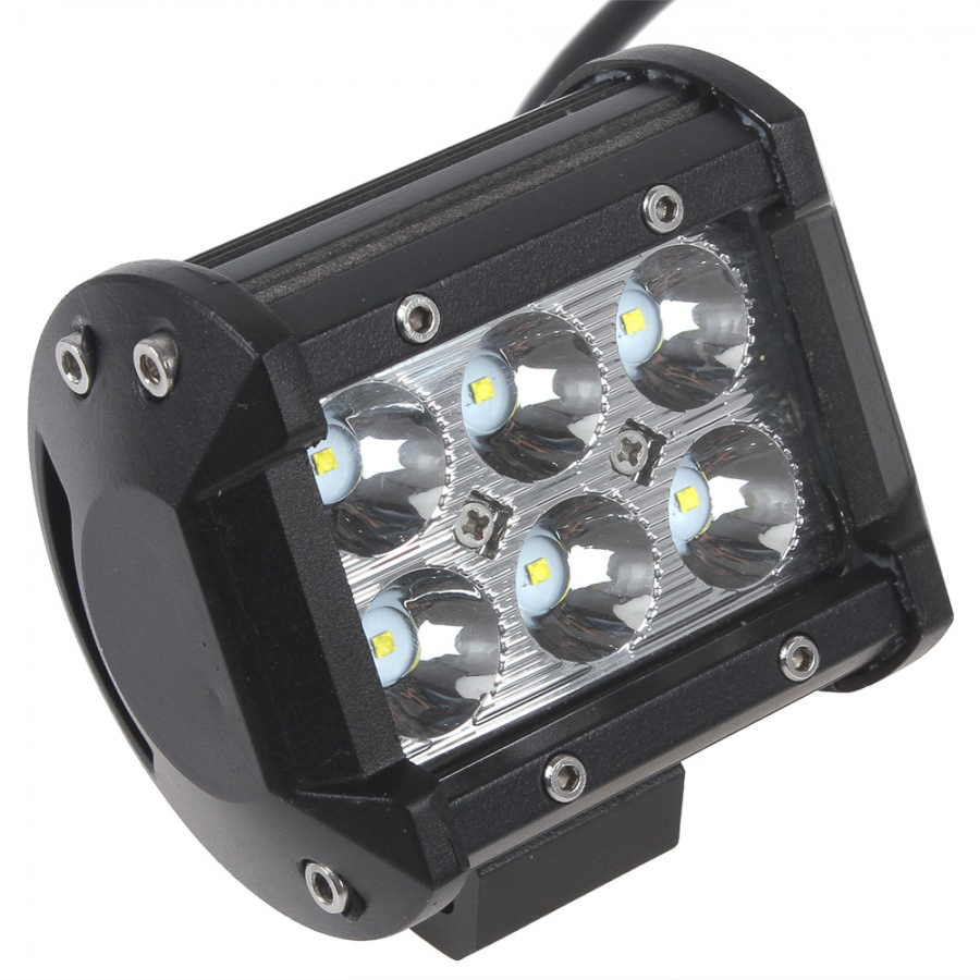 Светодиодная фара 6 led 18w