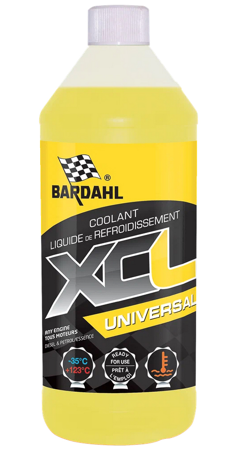7101 XCL UNIVERSAL Антифриз концентрат G12+ желтый, 1L BARDAHL