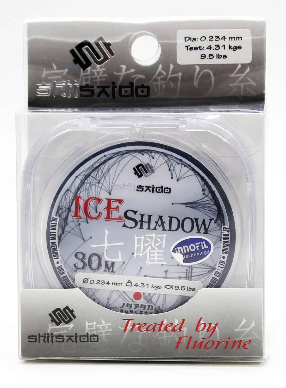 Леска "Shii Saido" Ice Shadow, L-30 м, d-0,181 мм, test-2,77 кг, прозрачная/10/