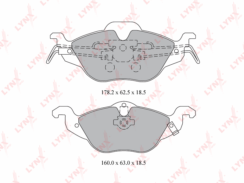 колодки дисковые передние!\ Opel Astra G 1.2i-1.7DTi &16V 98>