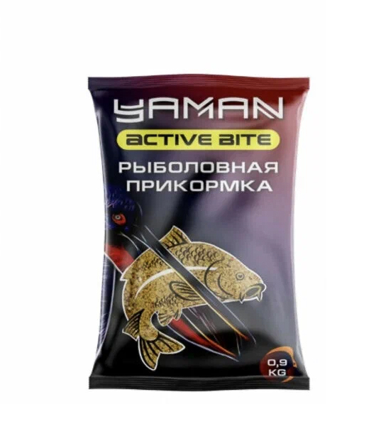 Прикормка Yaman Active Bite Лещ (жареные семечки), цв. микс, 900 г/15/