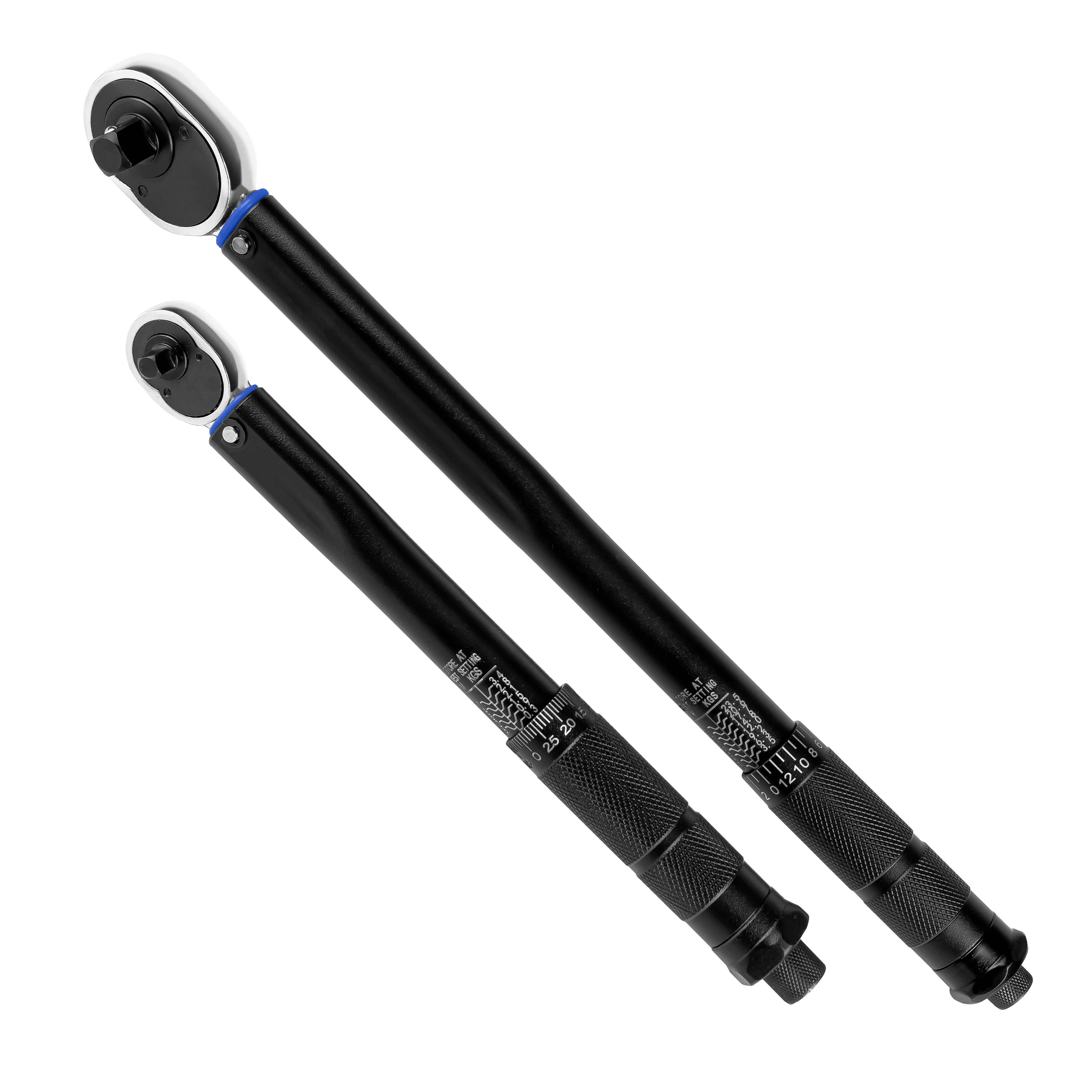 Набор ключей динамом. 1/2" (20-230 Нм), 1/4" (3-33 Нм) (с удлинит. и переходником 1/2 на 3/8)"БелАК"