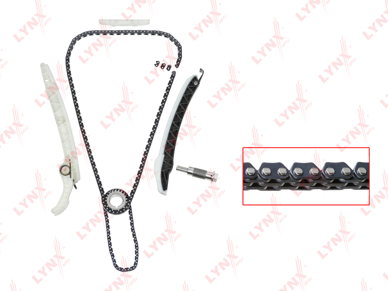 TK-0206 Комплект цепи ГРМ LYNXauto