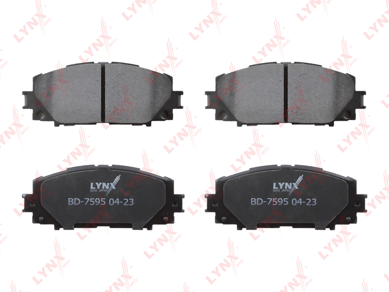 BD-7595 Колодки тормозные LYNXauto