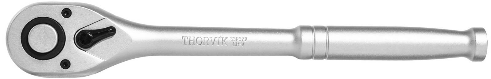 S3R372 Трещоточная рукоятка с металлической ручкой 1/2"DR, 72 зубца